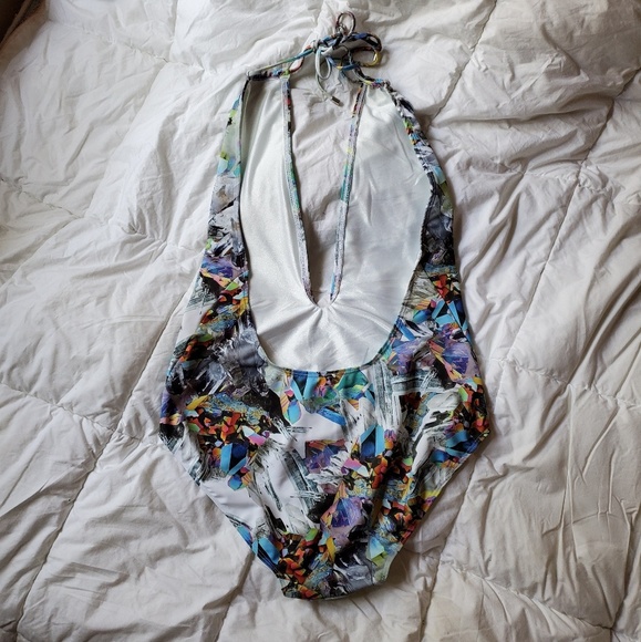 Jaded London Crystal Plunge Swimsuit - Picture 5 of 6